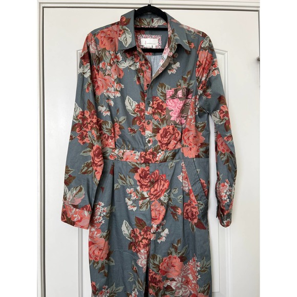 Anthropologie Fiona Utility Jumpsuit 12 - Picture 3 of 11